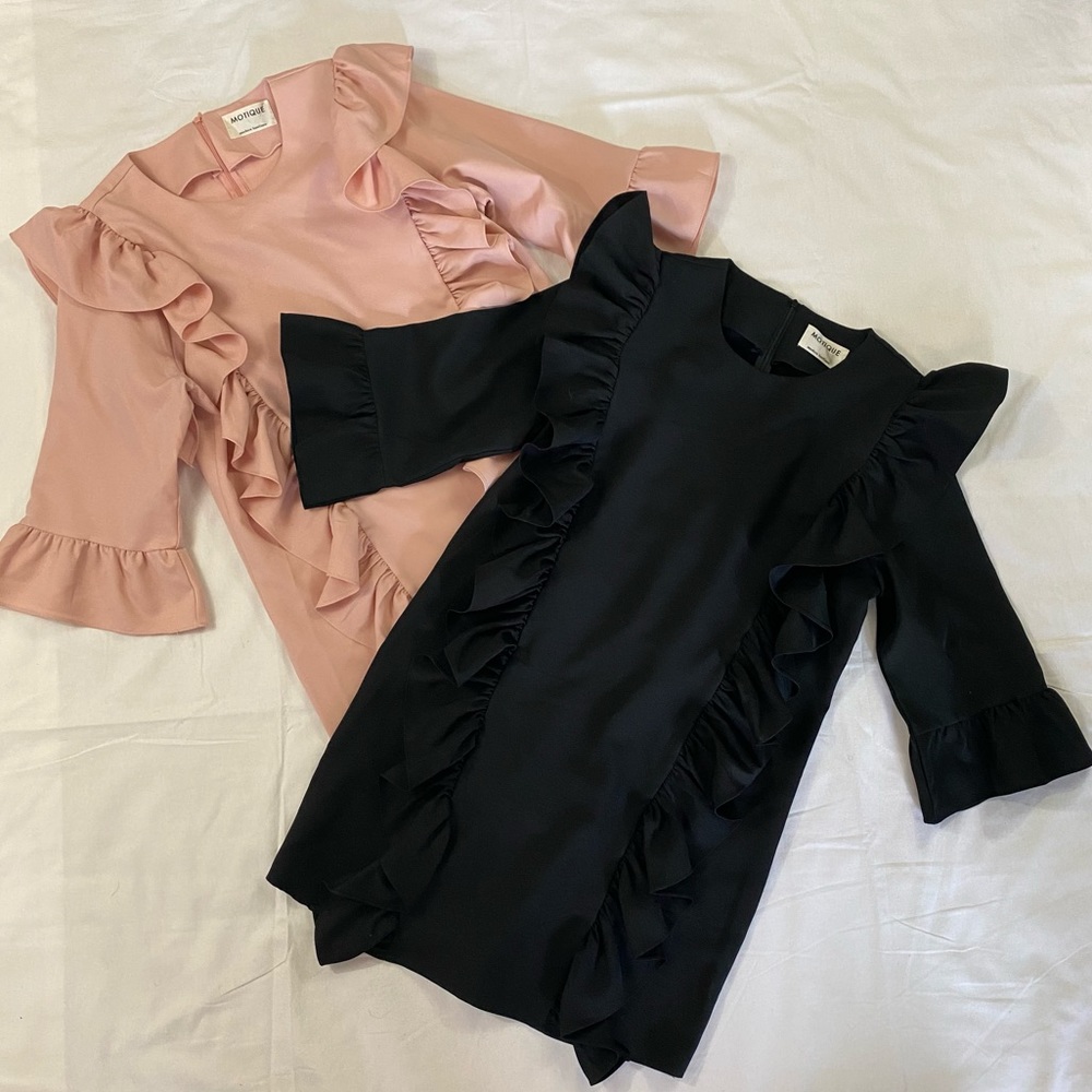 Motique Korea Ruffle Dresses